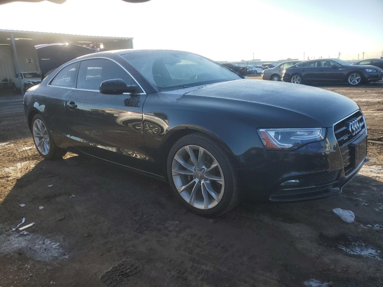 2014 Audi A5 VIN WAULFAFR0EA043677 Copart auction photo, rear end damage thumbnail 4