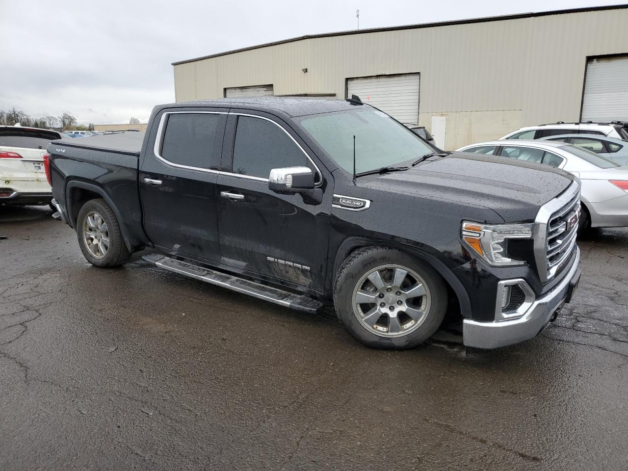 2020 GMC Sierra VIN 1GTU9DED8LZ207438 Copart auction photo, front end damage thumbnail 4
