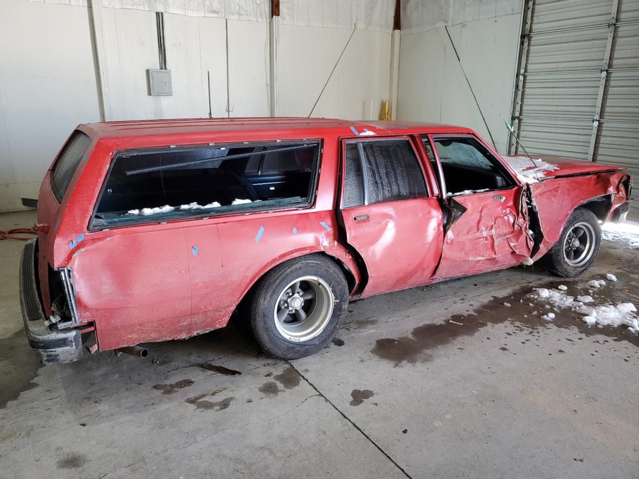 1985 Pontiac Parisienne VIN 1G2BL35HXFX215969 Copart auction photo, all over damage thumbnail 3