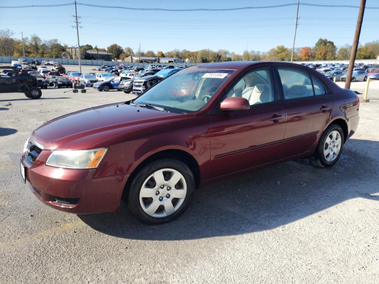2008 Hyundai Sonata VIN 5NPET46CX8H361059