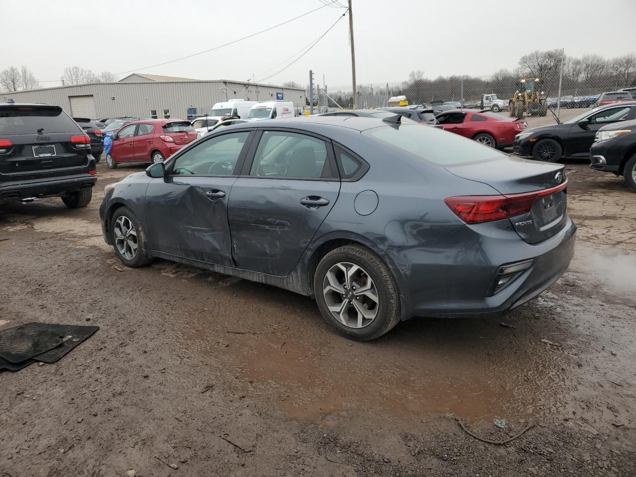 2021 KIA Forte VIN 3KPF24AD1ME278027 Copart auction photo, all over / side damage thumbnail 2