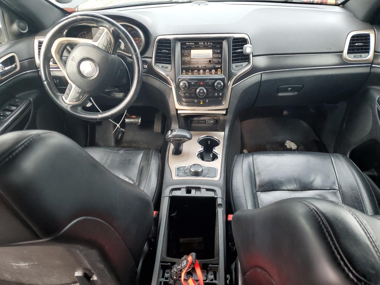 2014 Jeep Grand Cherokee VIN 1C4RJFBG4EC430377 Copart auction photo, side damage thumbnail 8
