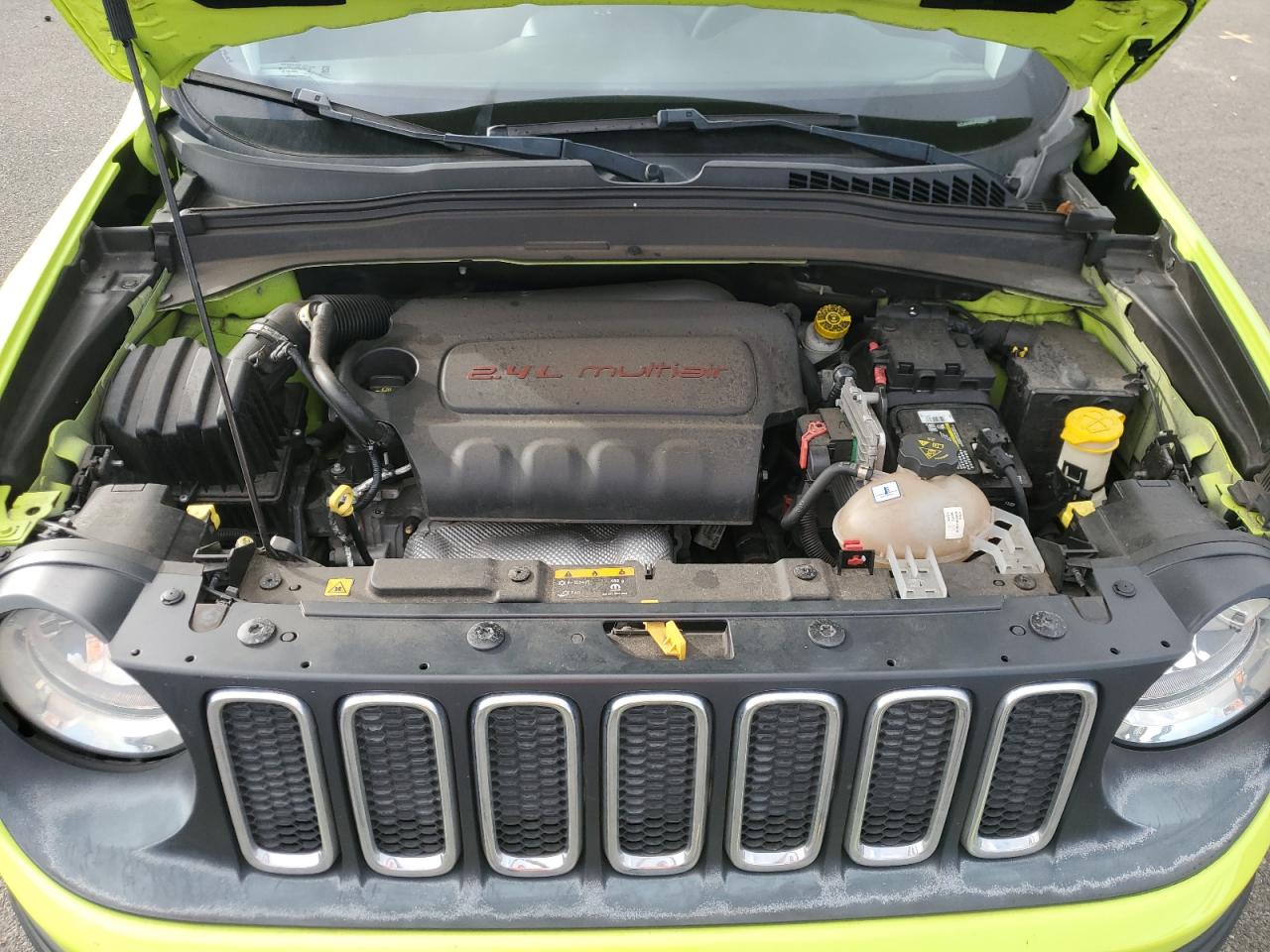 2018 Jeep Renegade VIN ZACCJAAB0JPG92224 Copart auction photo, front end damage thumbnail 12