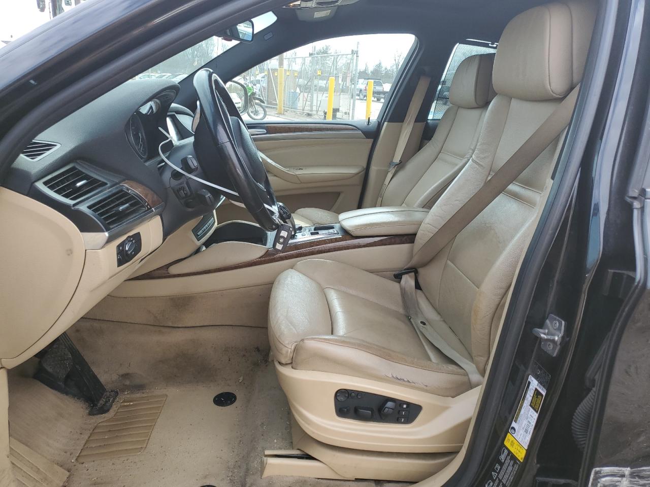 2011 BMW X6 VIN 5UXFG2C55BLX06454 Copart auction photo, side / rear end damage thumbnail 7
