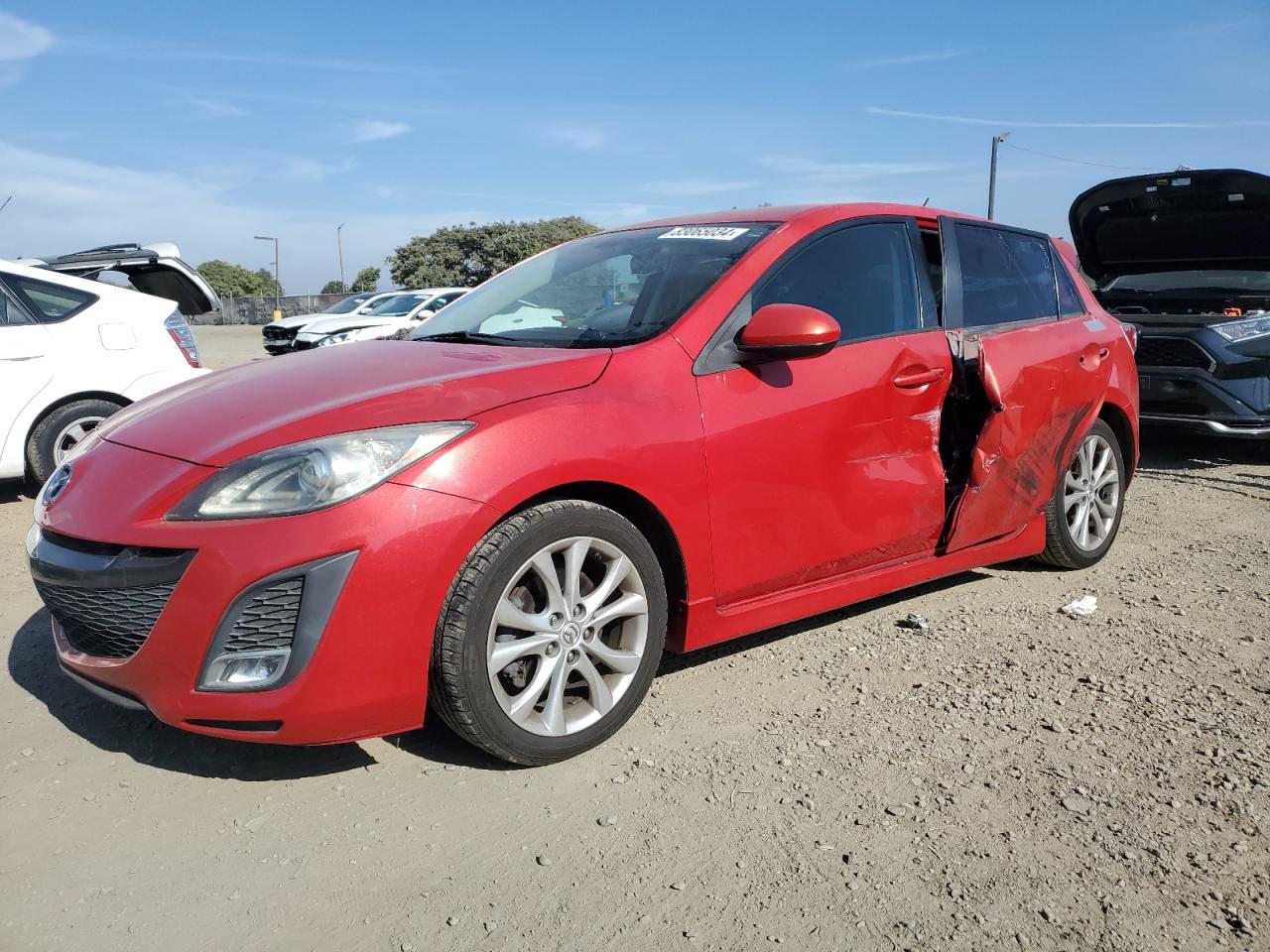 2010 Mazda 3 VIN JM1BL1H67A1304288