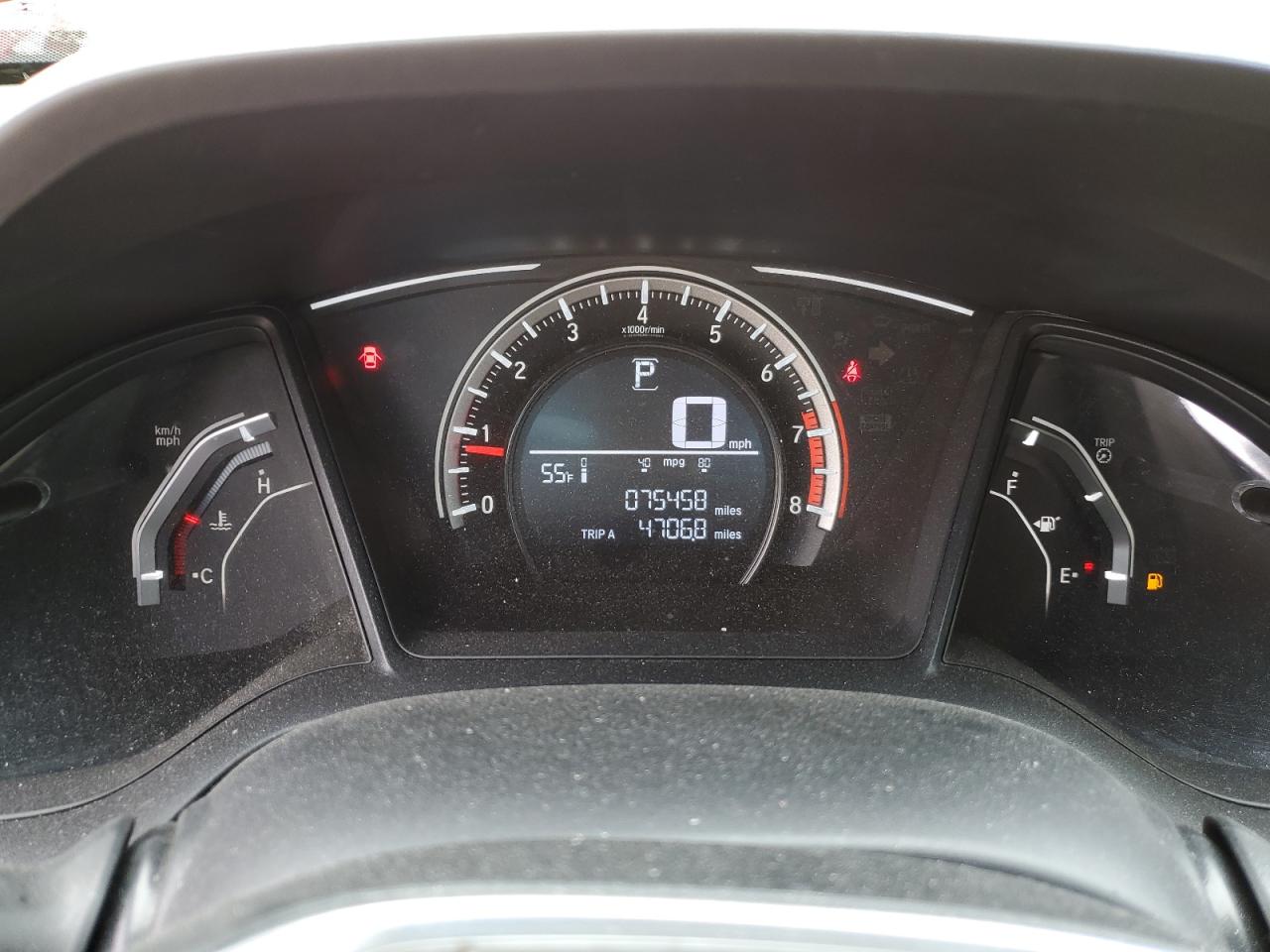 2017 Honda Civic VIN 2HGFC4B59HH303269 Copart auction photo, front end damage thumbnail 9