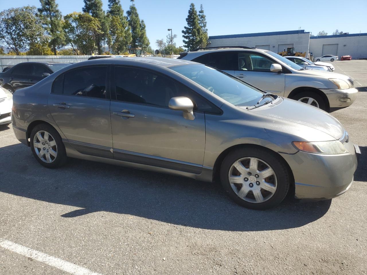 2007 Honda Civic VIN 2HGFA15507H512026 Copart auction photo, minor dent/scratches damage thumbnail 4
