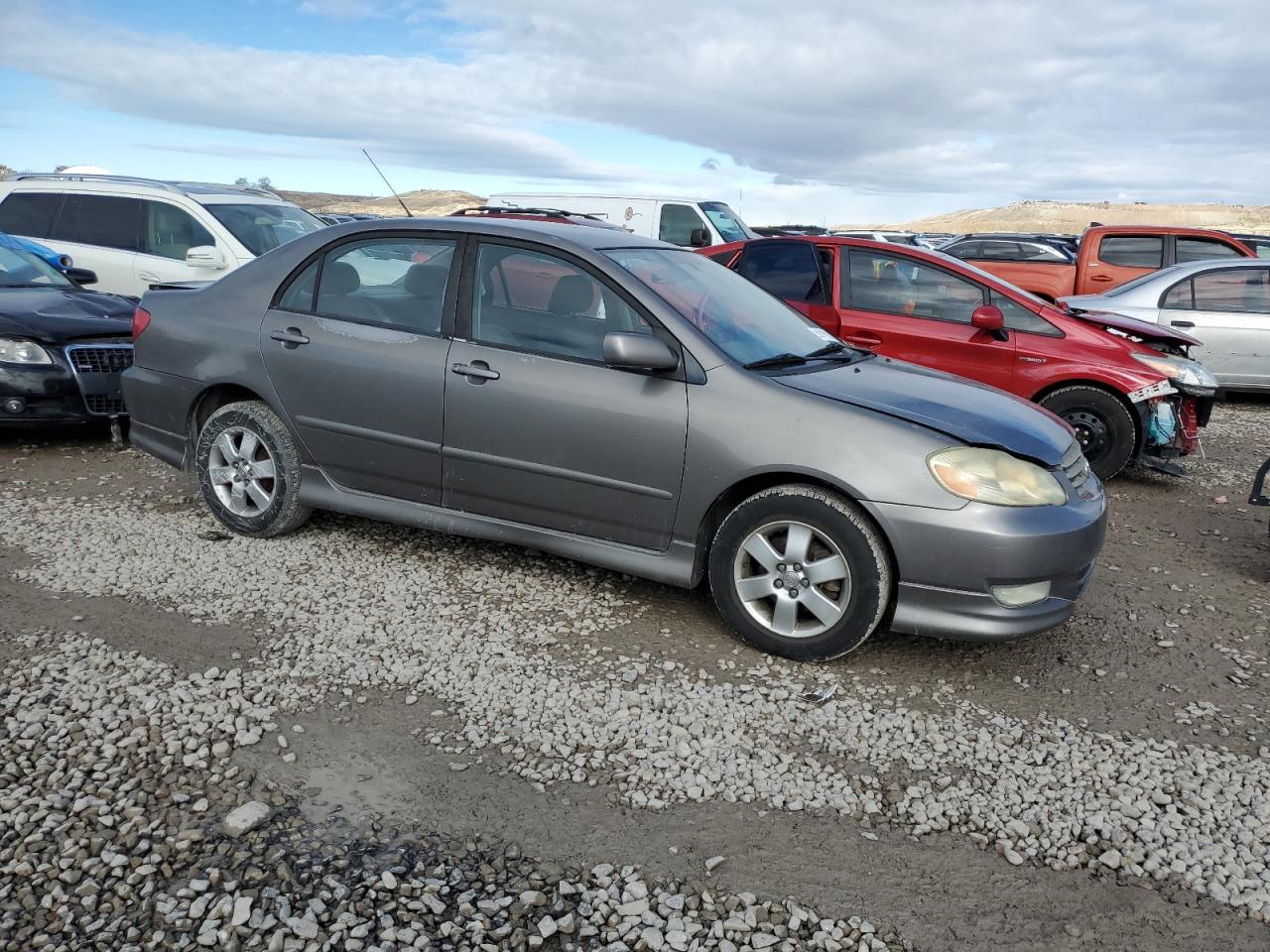 2004 Toyota Corolla VIN 1NXBR32E54Z326587 Copart auction photo, rear end damage thumbnail 4