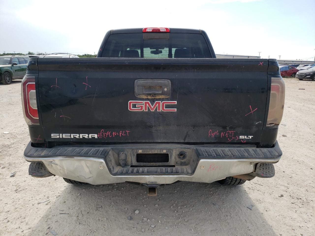 2017 GMC Sierra VIN 3GTU2NECXHG296518 Copart auction photo, all over / minor dent/scratches damage thumbnail 6
