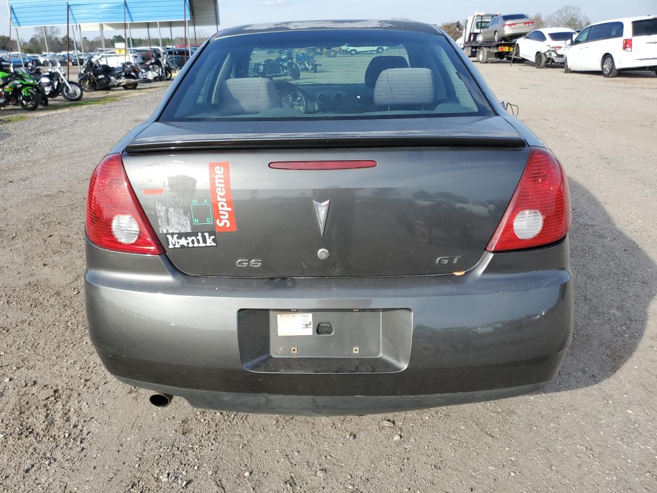 2006 Pontiac G6 VIN 1G2ZH558564103884 Copart auction photo, front end / rear end damage thumbnail 6