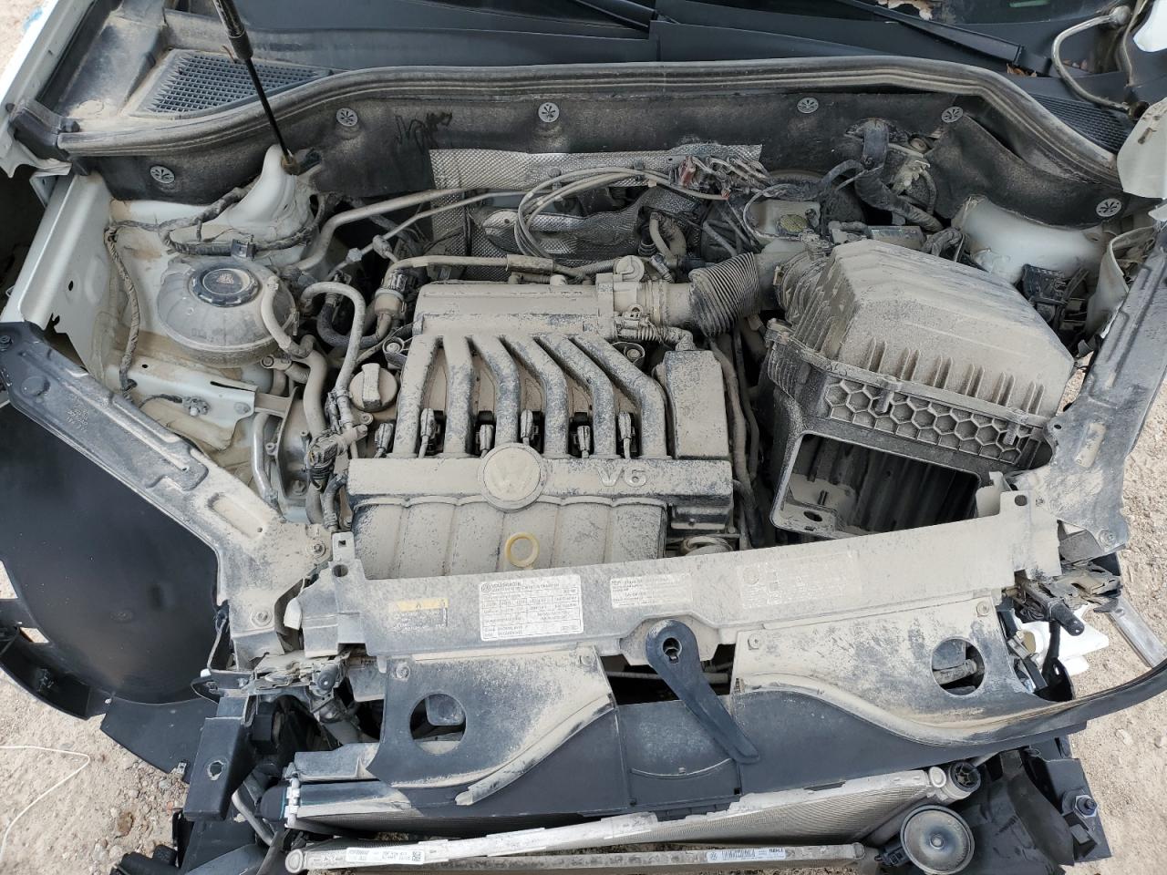 2021 Volkswagen Atlas VIN 1V2WR2CA9MC519325 Copart auction photo, all over damage thumbnail 12