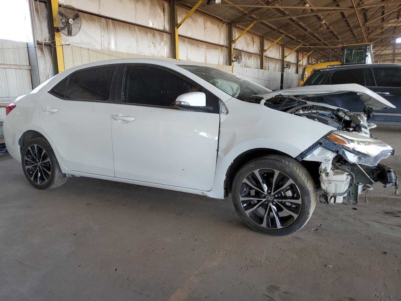2019 Toyota Corolla VIN 5YFBURHE8KP896834 Copart auction photo, front end damage thumbnail 4