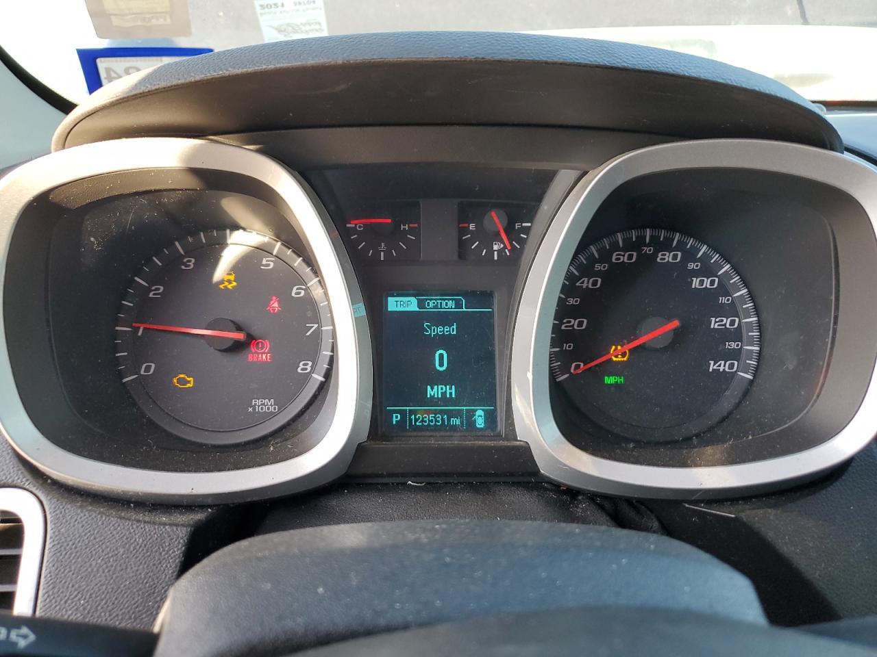 2015 Chevrolet Equinox VIN 2GNALAEK0F1129632 Copart auction photo, front end / side damage thumbnail 9