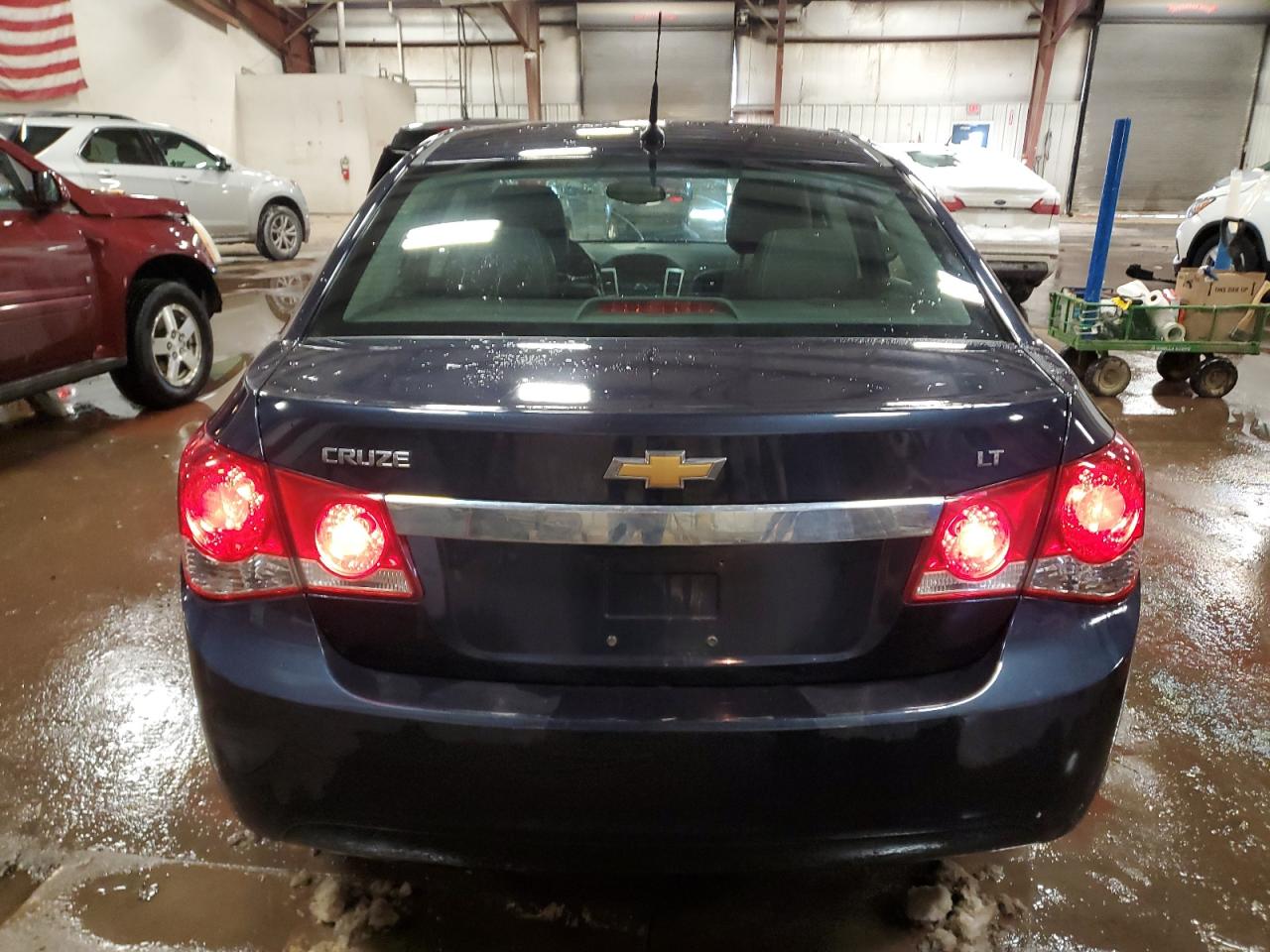 2014 Chevrolet Cruze VIN 1G1PE5SB2E7390490 Copart auction photo, side / front end damage thumbnail 6