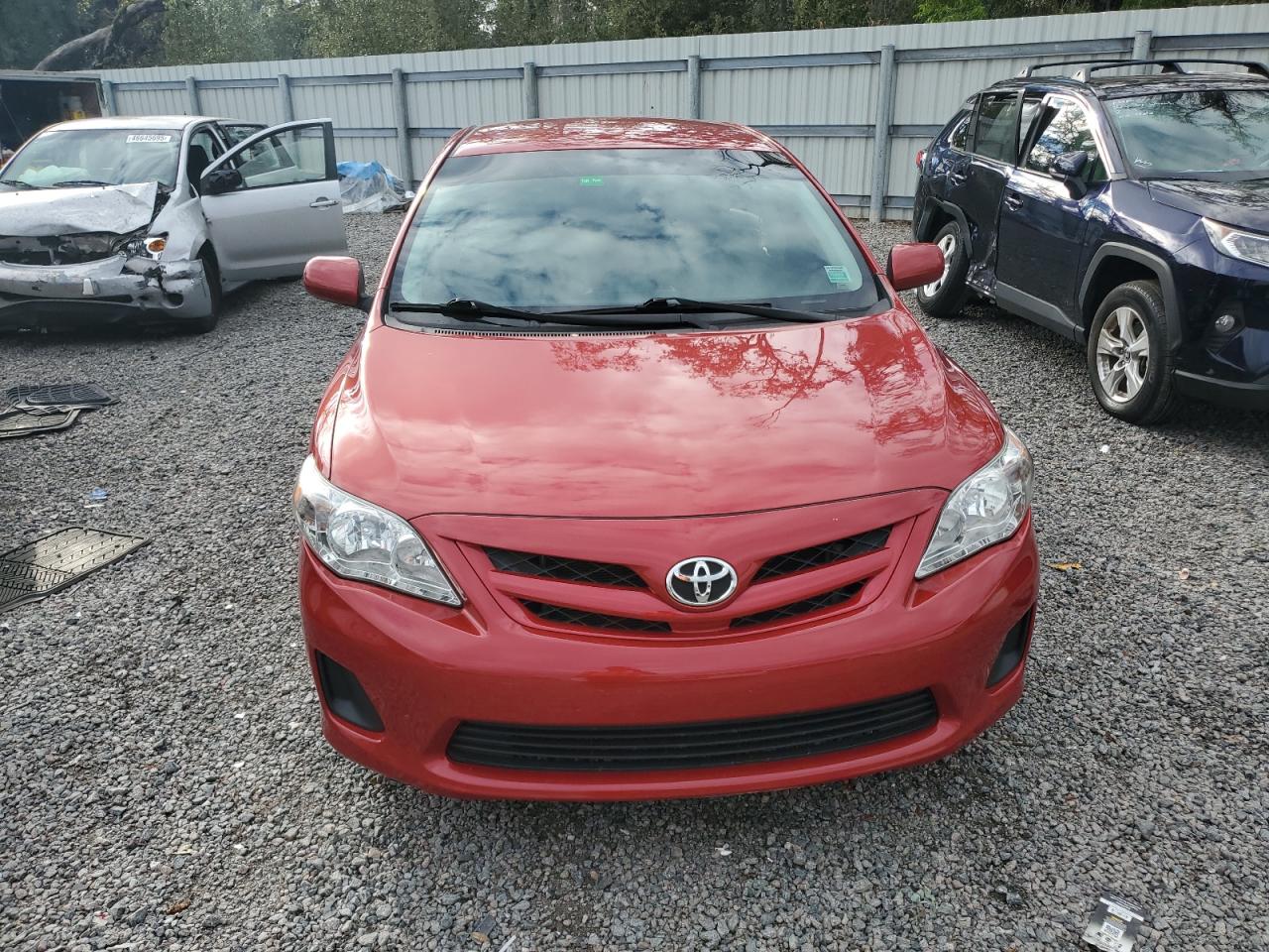 2012 Toyota Corolla VIN 2T1BU4EE2CC872876 Copart auction photo, rear end damage thumbnail 5