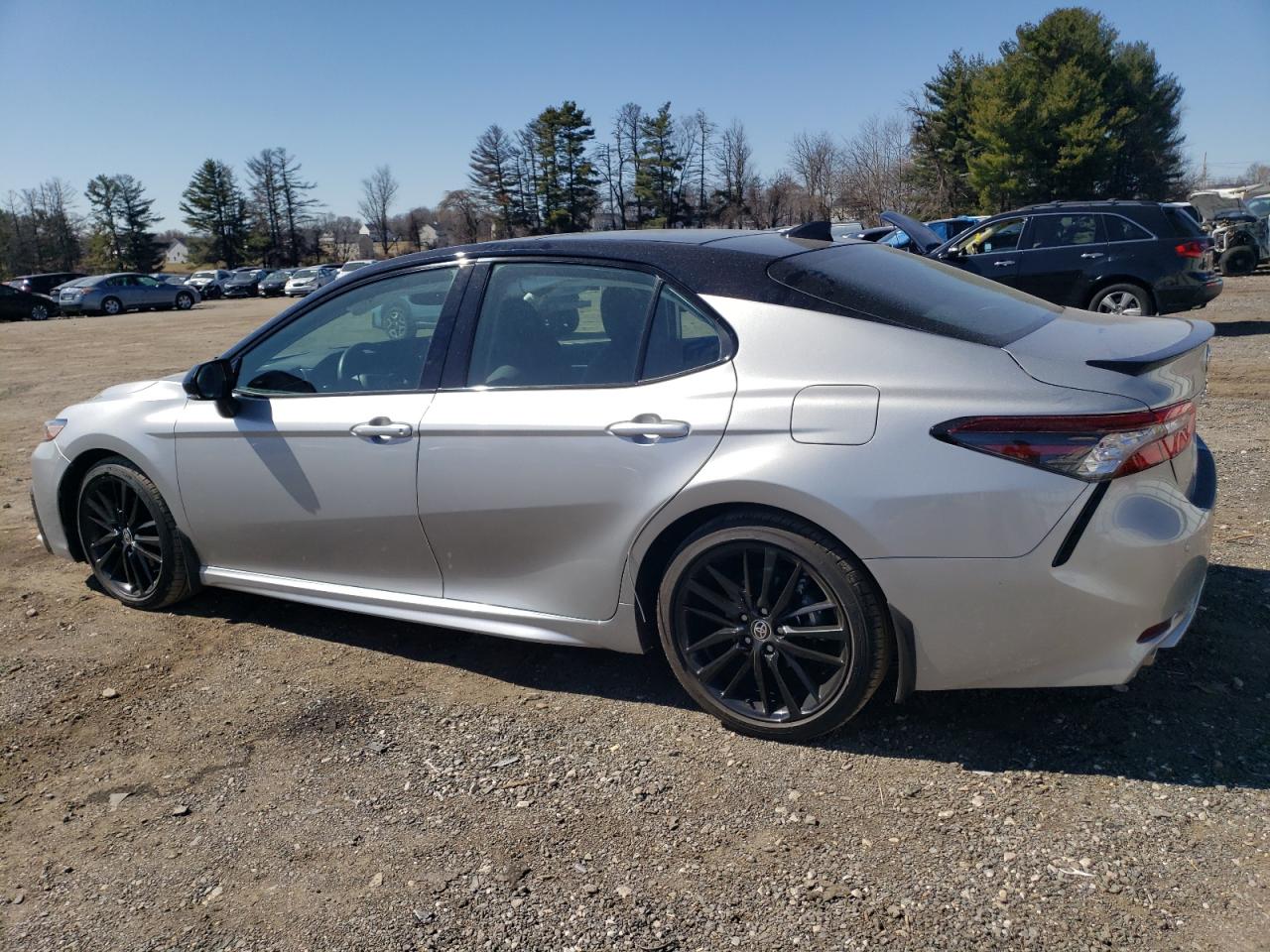 2023 Toyota Camry VIN 4T1KZ1AK5PU080673 Copart auction photo, side / minor dent/scratches damage thumbnail 2