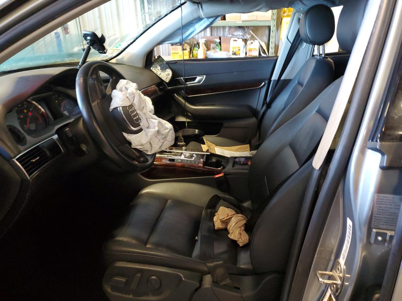 2008 Audi A6 VIN WAUKH74F68N183084 Copart auction photo, side / front end damage thumbnail 7