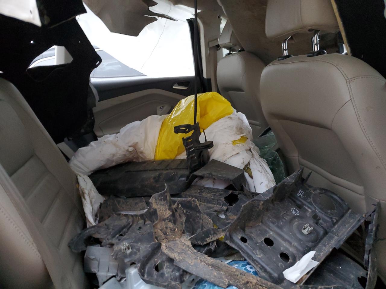 2017 Ford Escape VIN 1FMCU0JD9HUE09276 Copart auction photo, rollover damage thumbnail 11