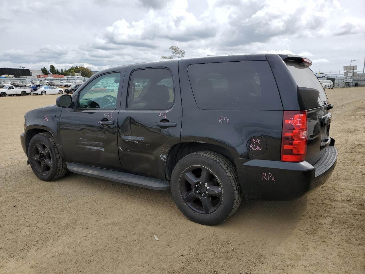 2013 Chevrolet Tahoe VIN 1GNLC2E02DR267836 Copart auction photo, side / front end damage thumbnail 2