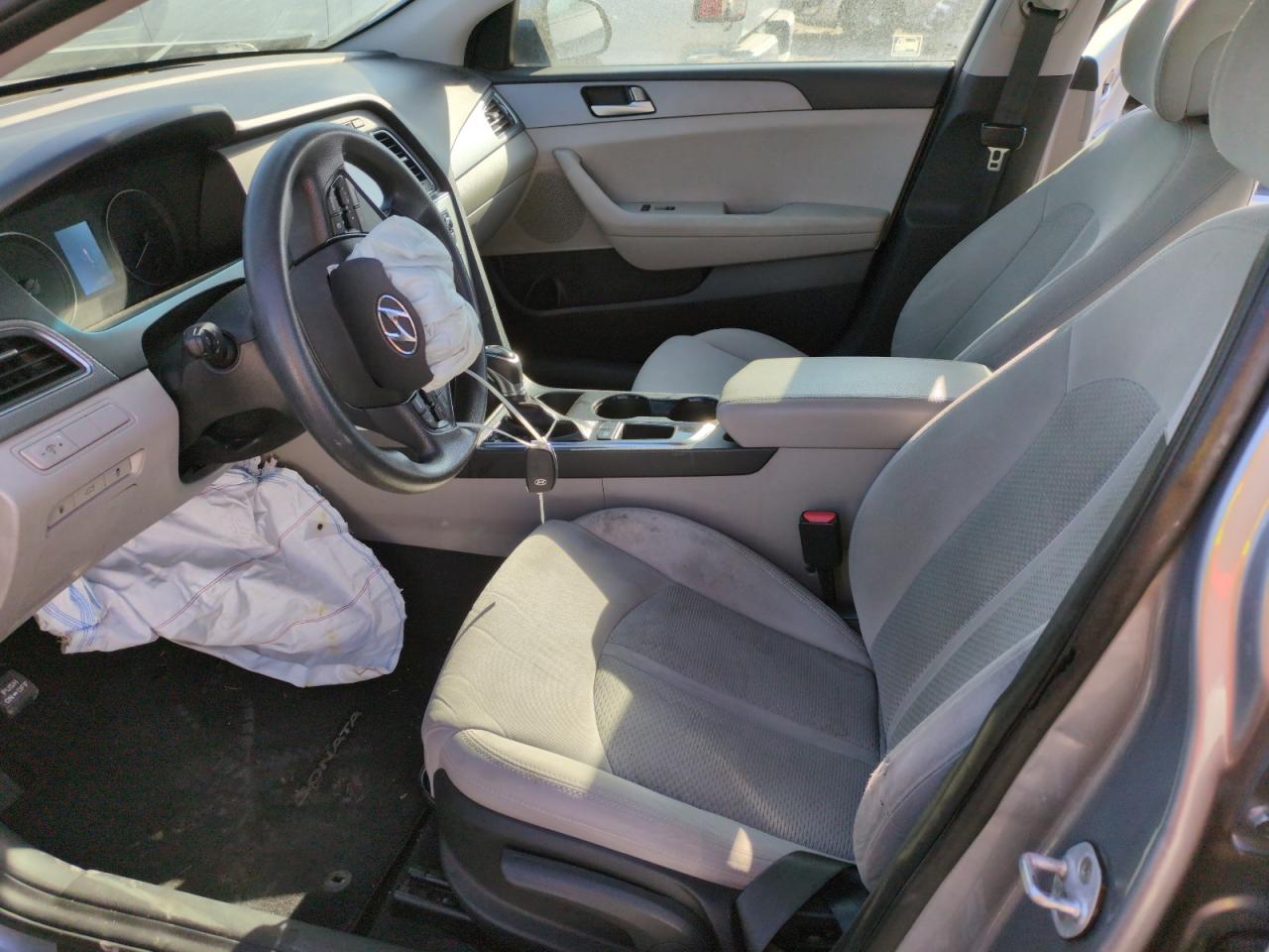 2017 Hyundai Sonata VIN 5NPE24AF9HH562181 Copart auction photo, front end / rear end damage thumbnail 7