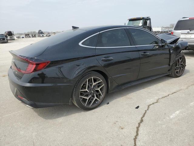 2023 Hyundai Sonata VIN KMHL14JC1PA253449 Copart auction photo, front end / minor dent/scratches damage thumbnail 3