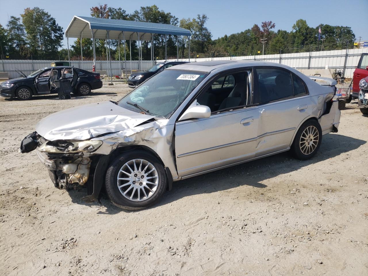 2005 Honda Civic VIN 2HGES26725H606341
