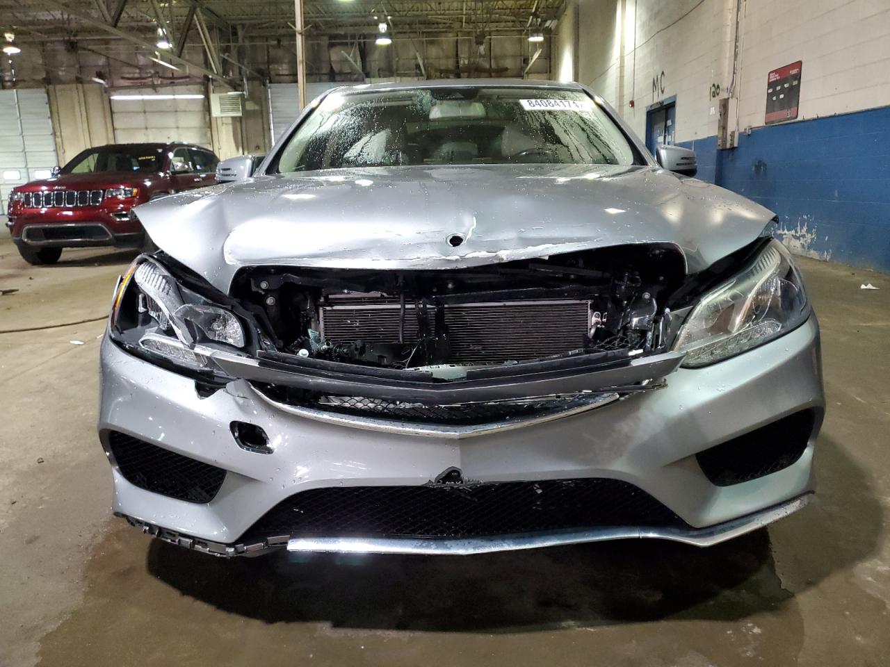 2015 Mercedes-Benz E-klasse VIN WDDHF5KB2FB132600 Copart auction photo, front end damage thumbnail 5