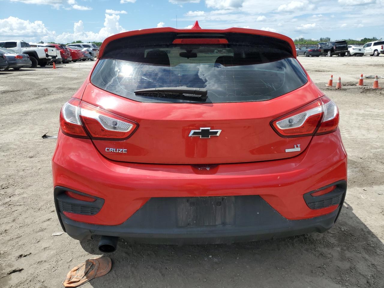 2017 Chevrolet Cruze VIN 3G1BE6SM2HS553453 Copart auction photo, front end damage thumbnail 6