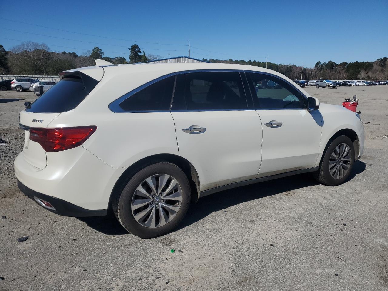 2015 Acura MDX VIN 5FRYD3H4XFB013234 Copart auction photo, undercarriage damage thumbnail 3