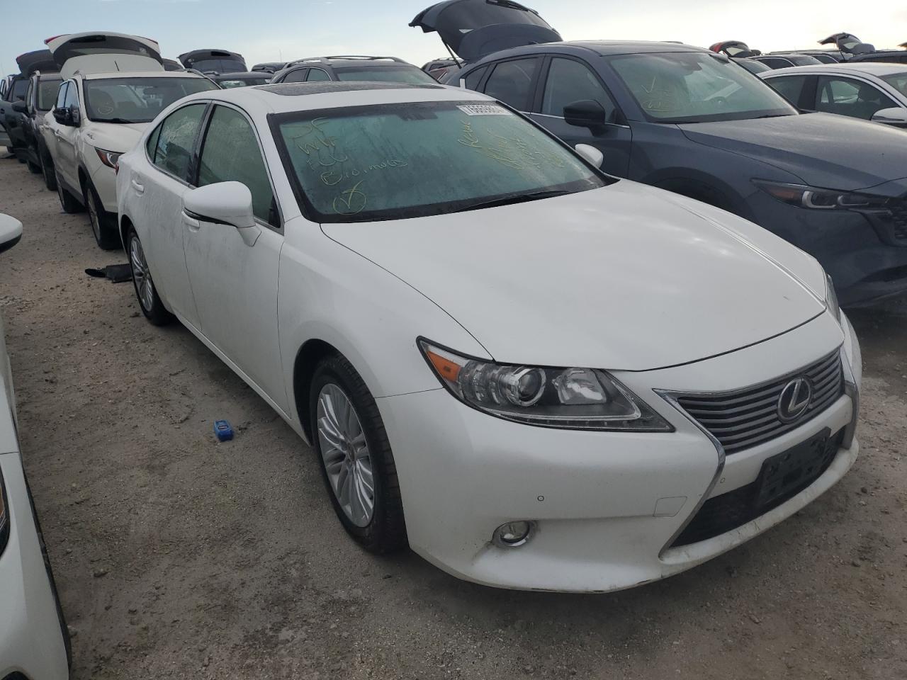 2015 Lexus ES VIN JTHBK1GG6F2207192 Copart auction photo, water/flood damage thumbnail 4