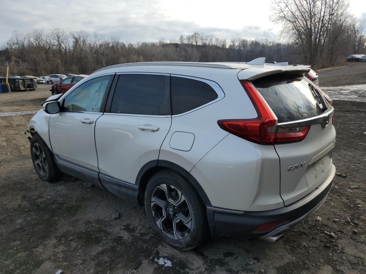 2018 Honda CR-V VIN 2HKRW2H90JH614944 Copart auction photo, front end / minor dent/scratches damage thumbnail 2