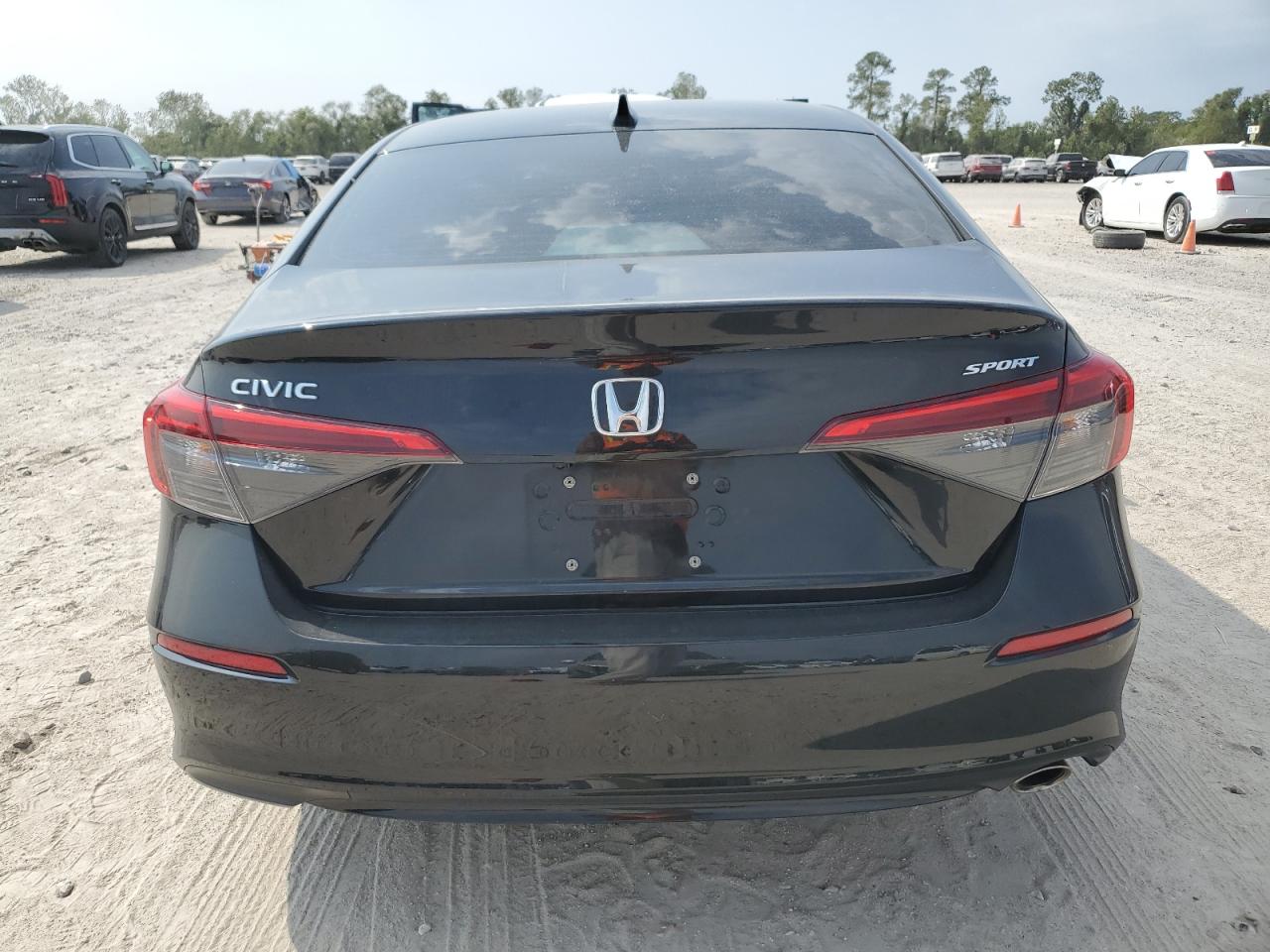 2023 Honda Civic VIN 2HGFE2F5XPH511264 Copart auction photo, front end / side damage thumbnail 6