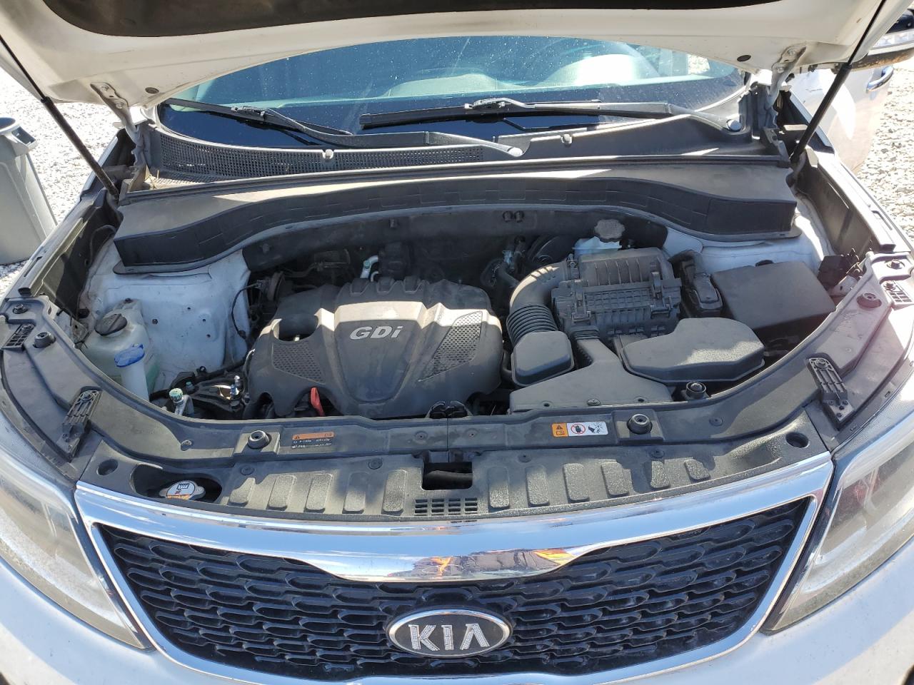 2014 KIA Sorento VIN 5XYKT3A66EG486593 Copart auction photo, side / front end damage thumbnail 13