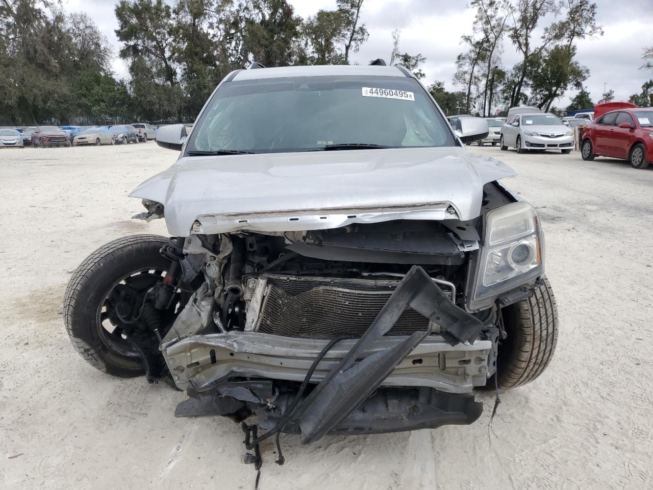 2016 GMC Terrain VIN 2GKFLRE35G6255581 Copart auction photo, all over damage thumbnail 5