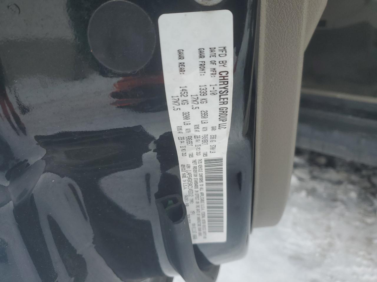 2010 Jeep Grand Cherokee VIN 1J4PS4GK5AC145312 Copart auction photo, rear end damage thumbnail 13