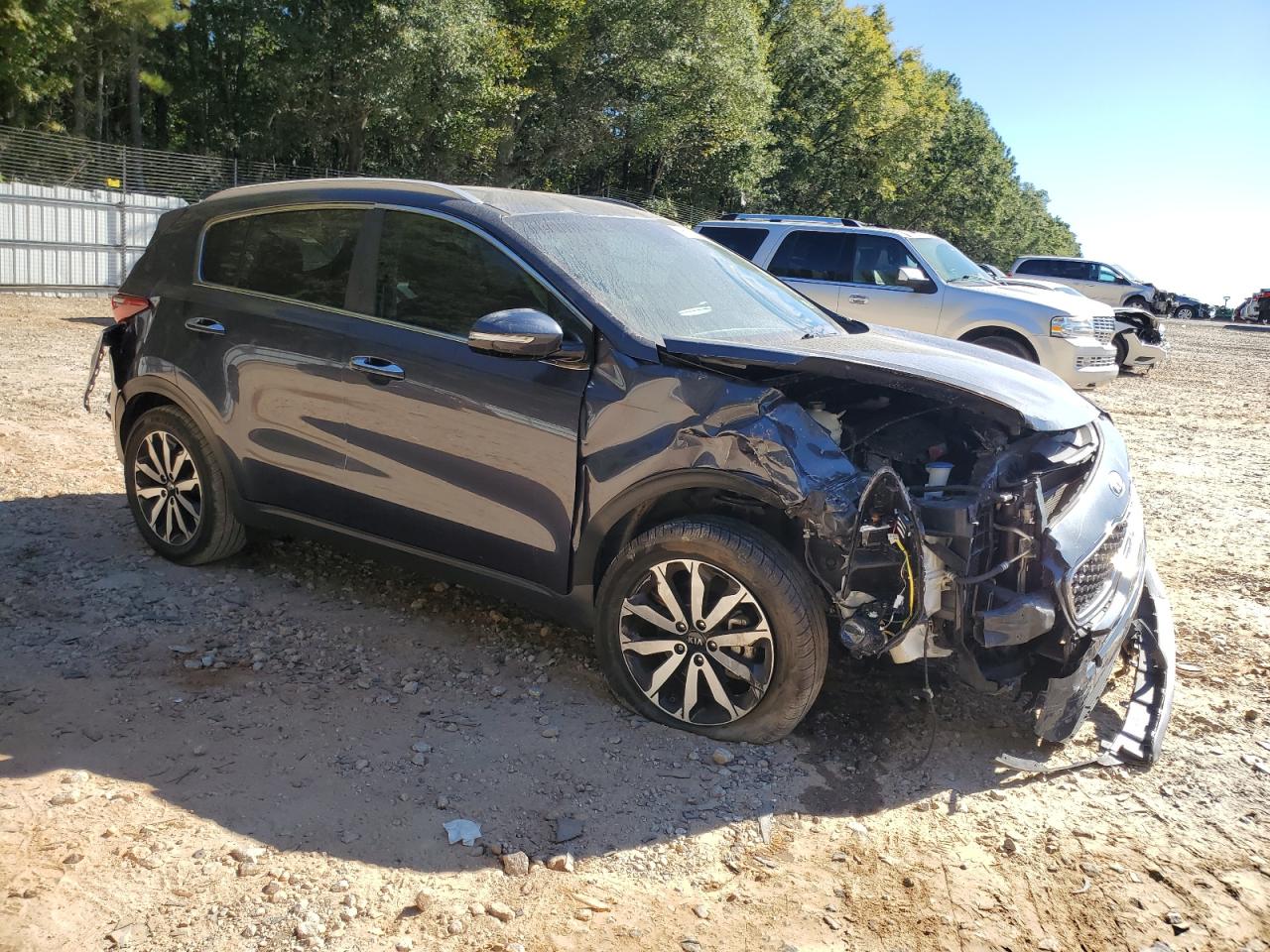 2019 KIA Sportage VIN KNDPN3AC7K7562000 Copart auction photo, front end / rear end damage thumbnail 4