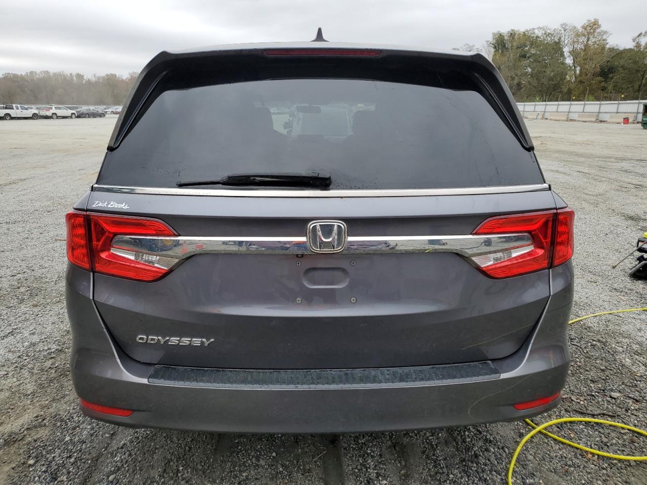 2018 Honda Odyssey VIN 5FNRL6H50JB024755 Copart auction photo, side damage thumbnail 6