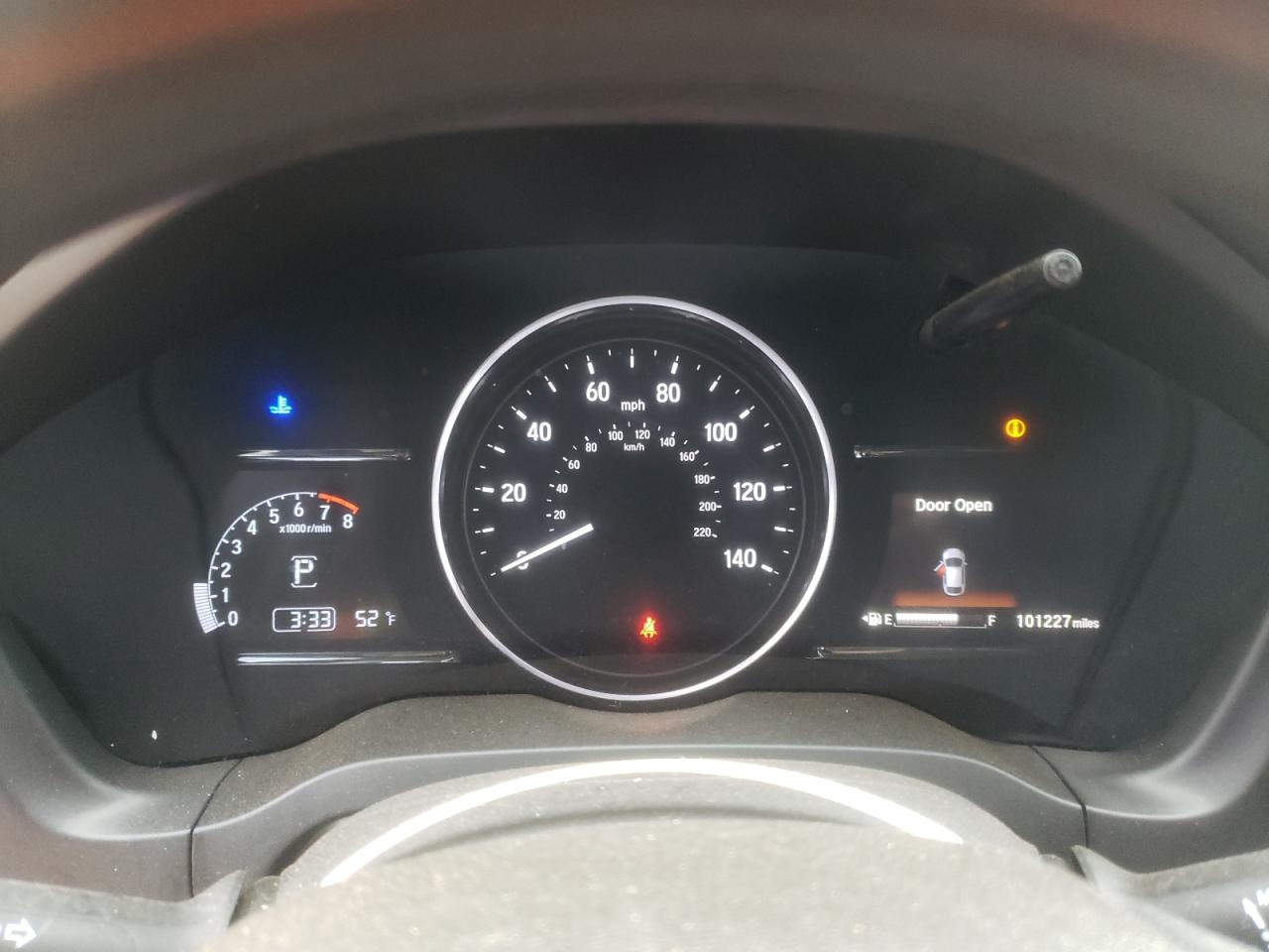 2020 Honda HR-V VIN 3CZRU6H53LM707734 Copart auction photo, front end / mechanical damage thumbnail 9