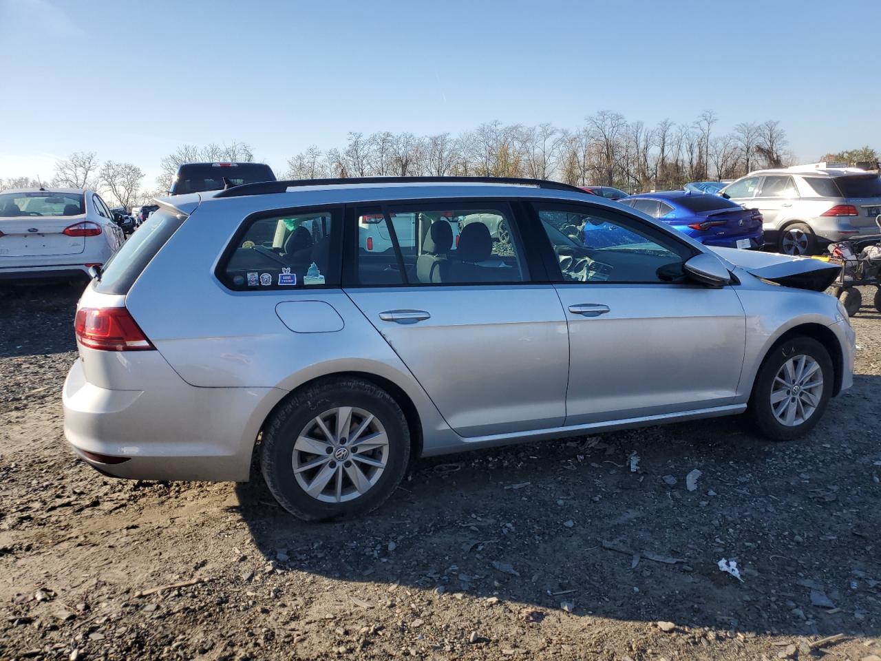 2016 Volkswagen Golf VIN 3VWC17AU1GM512455 Copart auction photo, front end / minor dent/scratches damage thumbnail 3