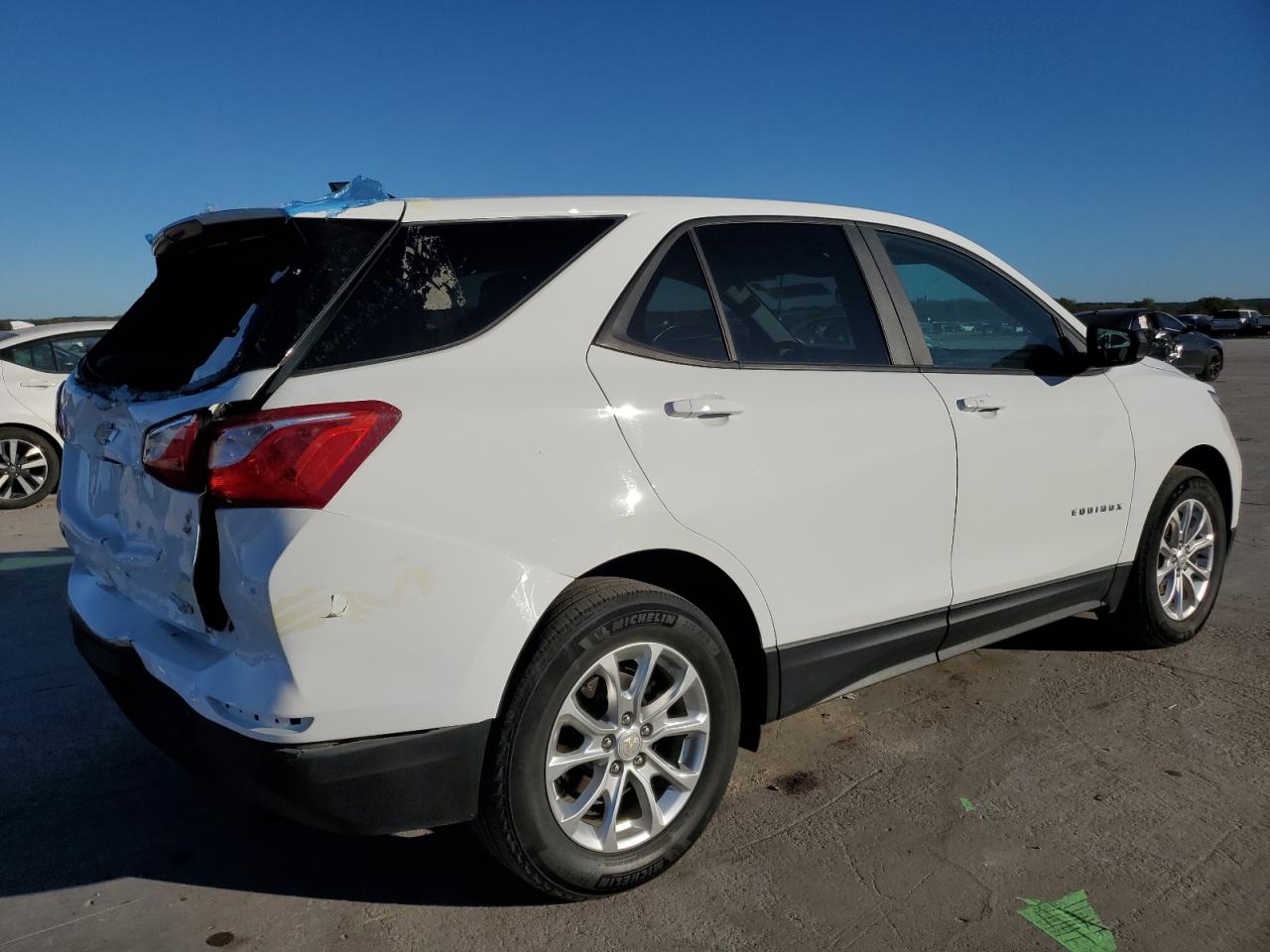 2021 Chevrolet Equinox VIN 3GNAXHEV8MS178523 Copart auction photo, rear end damage thumbnail 3