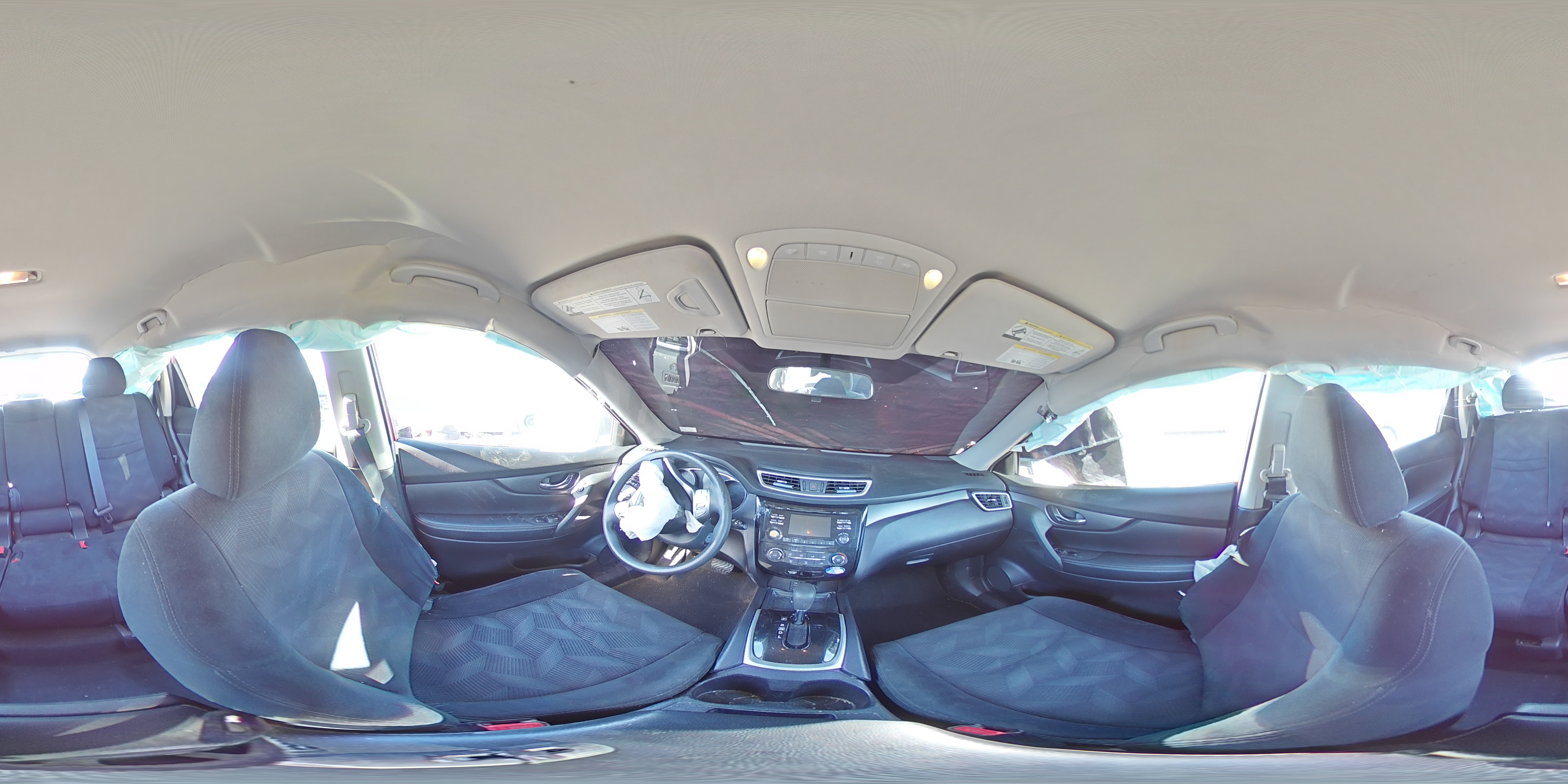 2016 Nissan Rogue VIN 5N1AT2MV7GC797591 Copart auction photo, all over / undercarriage damage thumbnail 13