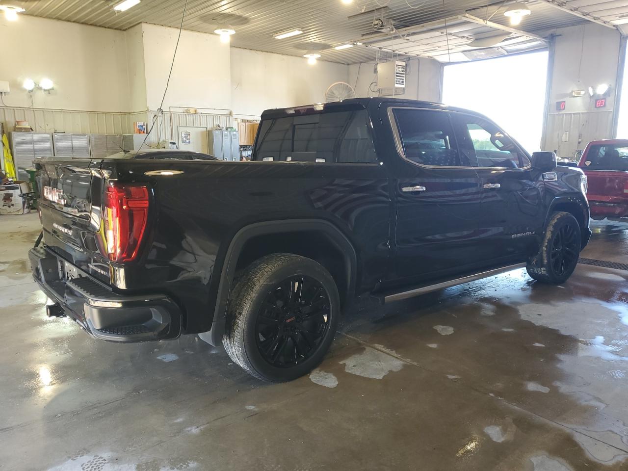 2020 GMC Sierra VIN 1GTU9FEL4LZ206614 Copart auction photo, front end / side damage thumbnail 3