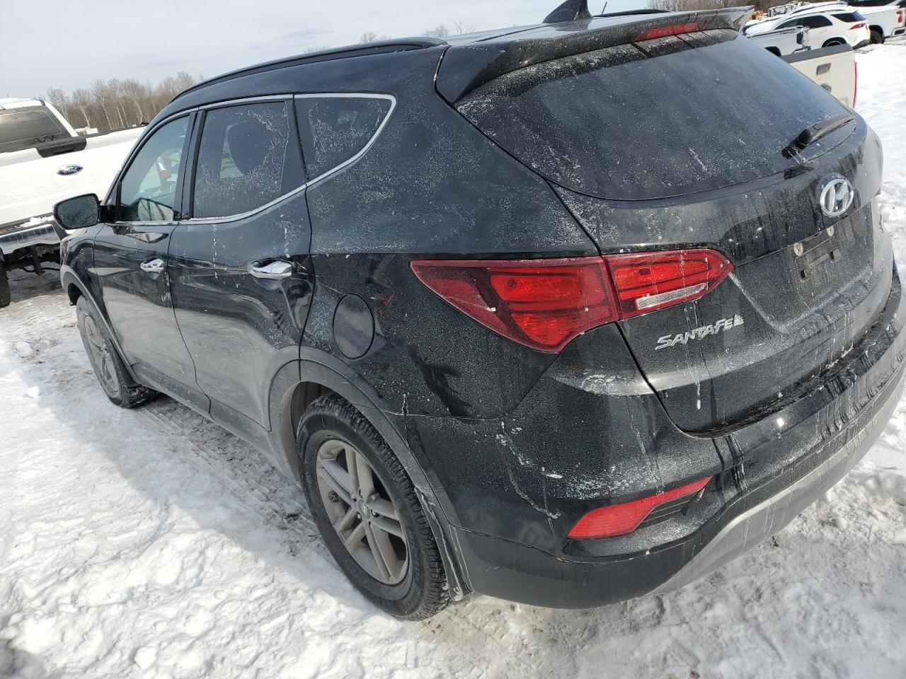 2017 Hyundai Santa Fe VIN 5NMZUDLB7HH003571 Copart auction photo, front end damage thumbnail 2