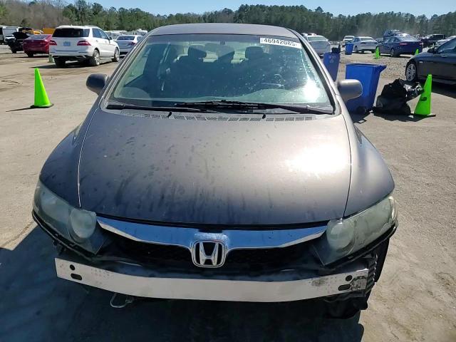 2011 Honda Civic VIN 19XFA1F55BE039483 Copart auction photo, frame damage / front end damage thumbnail 11