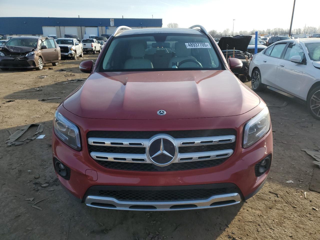 2021 Mercedes-Benz GLB VIN W1N4M4HB6MW102773 Copart auction photo, rear end / side damage thumbnail 5