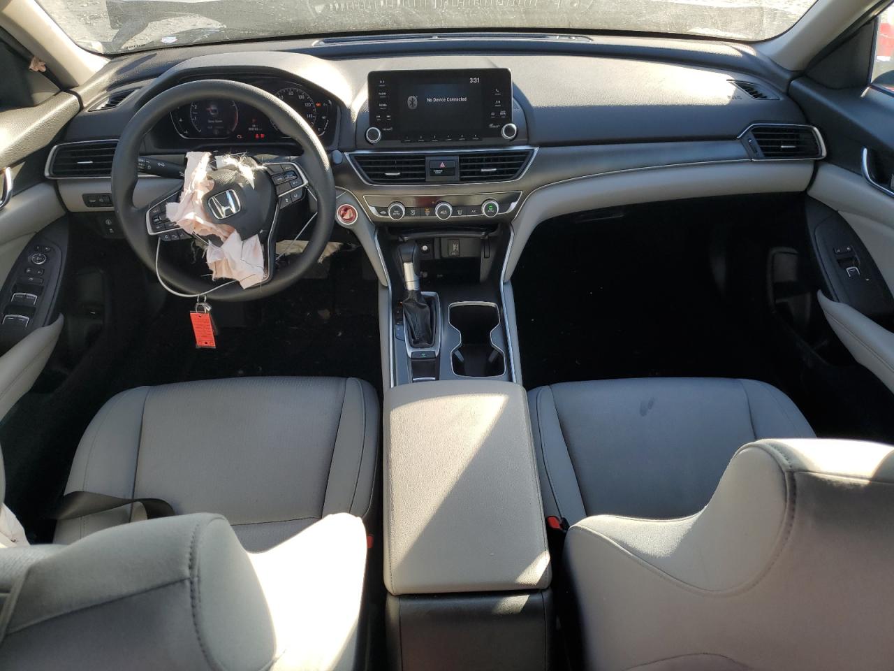 2019 Honda Accord VIN 1HGCV1F10KA027427 Copart auction photo, front end / side damage thumbnail 8