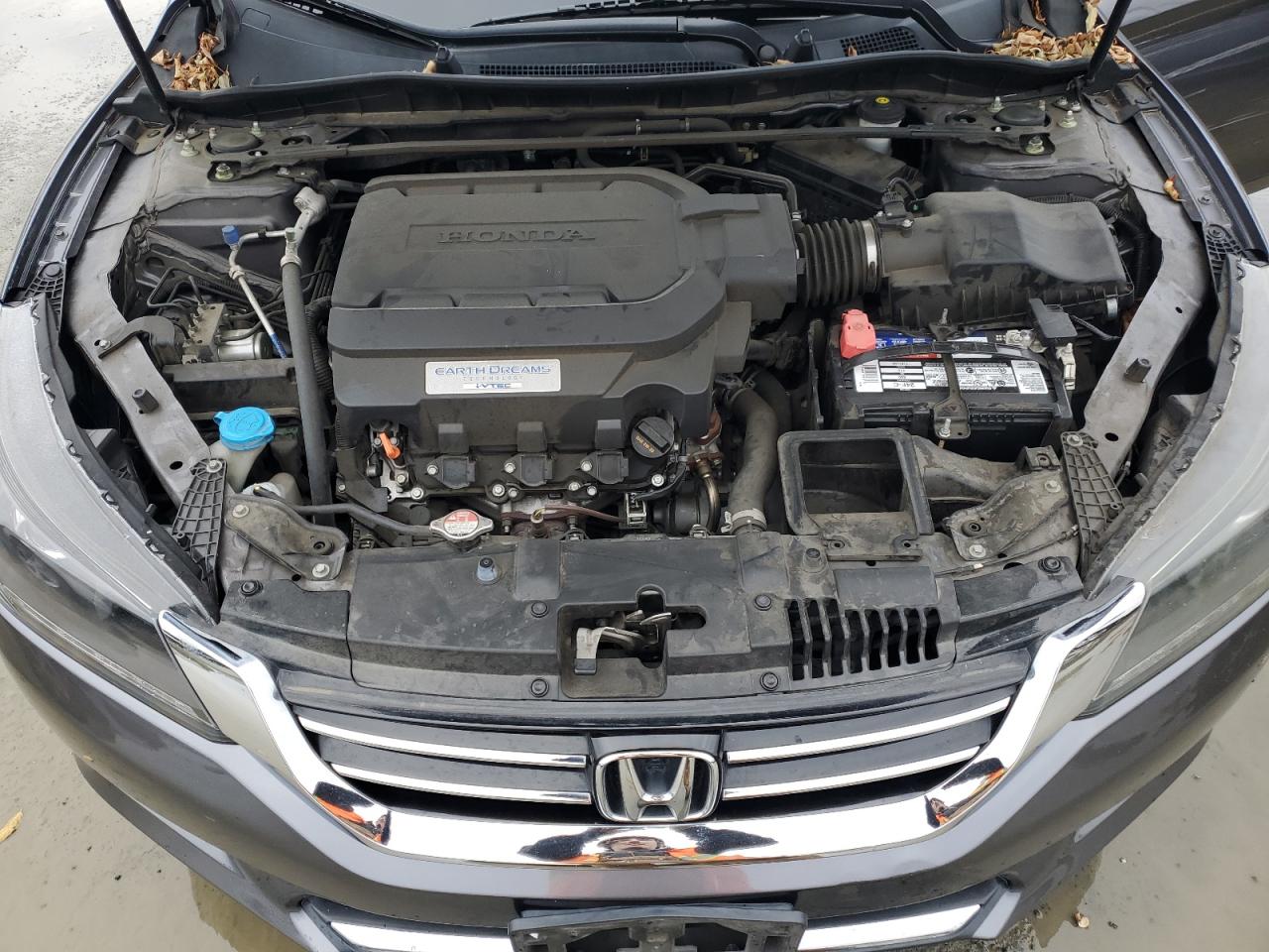 2015 Honda Accord VIN 1HGCR3F8XFA020682 Copart auction photo, side damage thumbnail 11