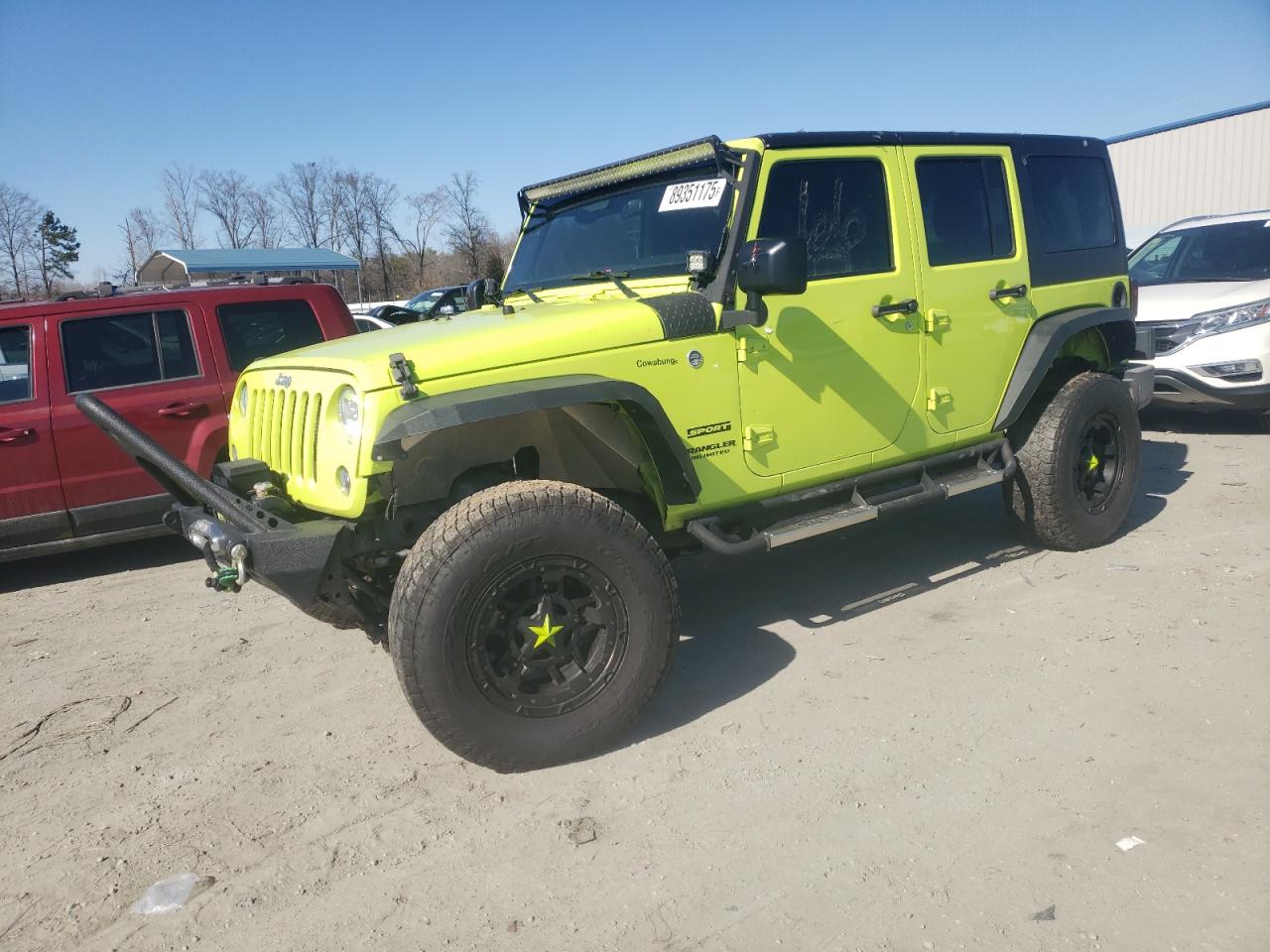 2016 Jeep Wrangler VIN 1C4BJWDG2GL320624
