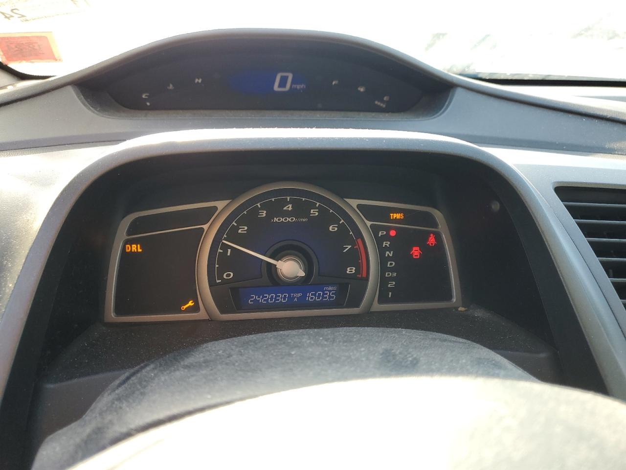 2009 Honda Civic VIN 2HGFG12869H536315 Copart auction photo, front end / minor dent/scratches damage thumbnail 9