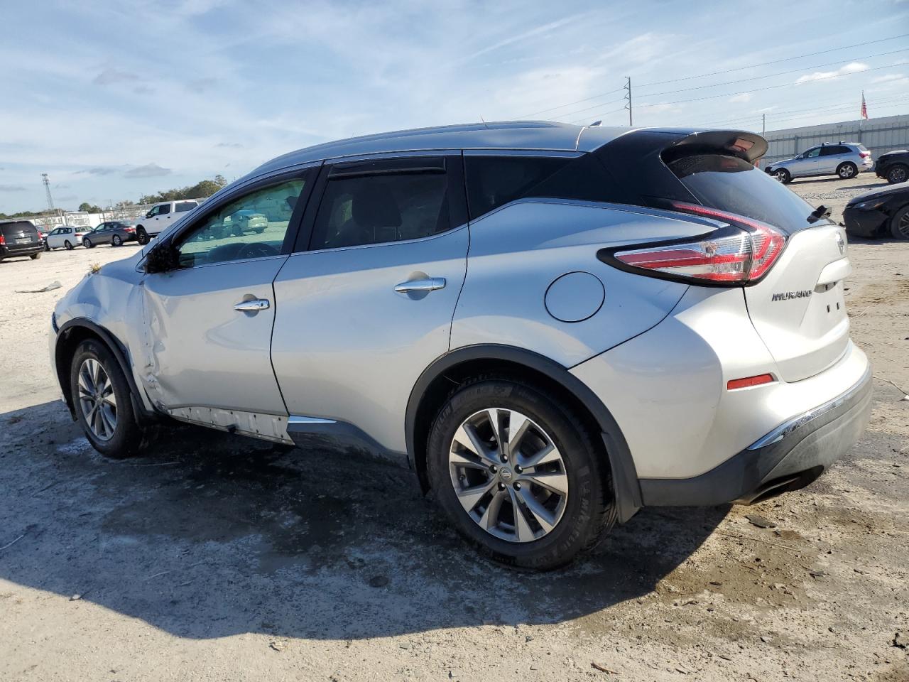 2016 Nissan Murano VIN 5N1AZ2MG0GN115302 Copart auction photo, rollover damage thumbnail 2